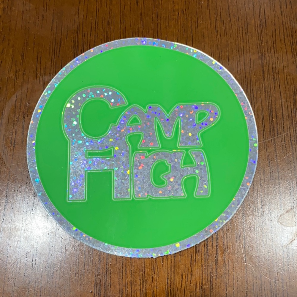 Camp High Sticker